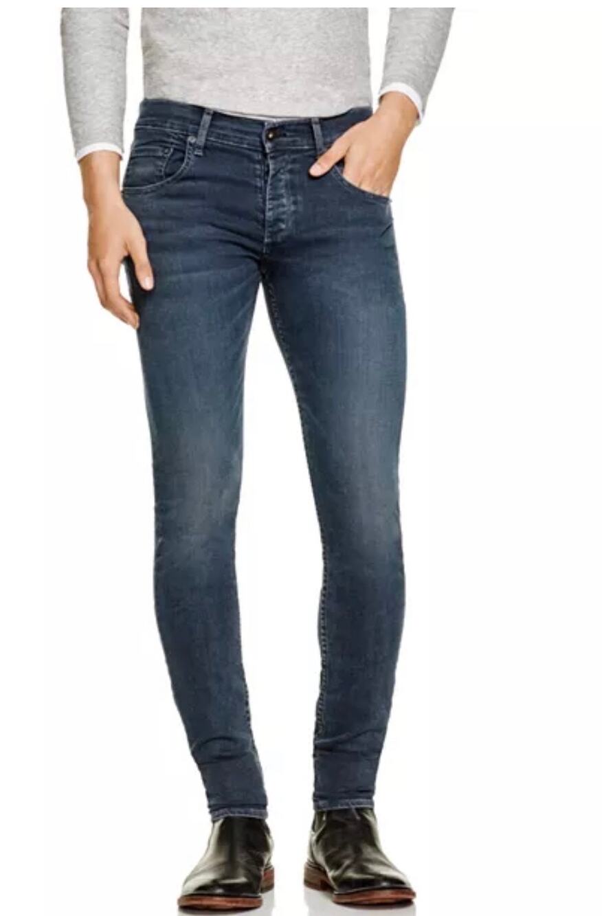 Rag & Bone Standard Issue Fit 1 Extra Slim Fit Jeans in Snap Color Size 31 x 32